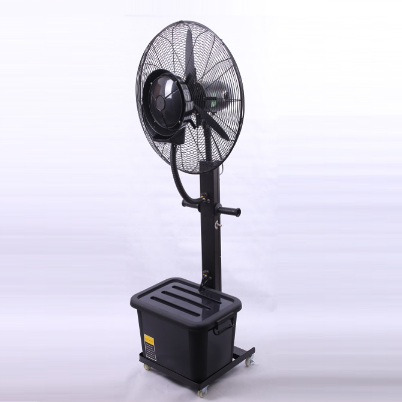 30inch regolabile, nuovo stile ricaricabili fabbrica nebbia fan acqua posizione industriale nebbia fan, acqua outdoor nebbia fan