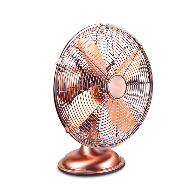 12 pollici sexy vendere ue retrò metal scrivania tavolo unico fan con alta velocità