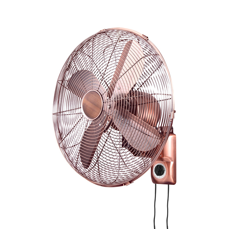 Ventilatore da parete decorativo antico in metallo da 16 pollici 40cm